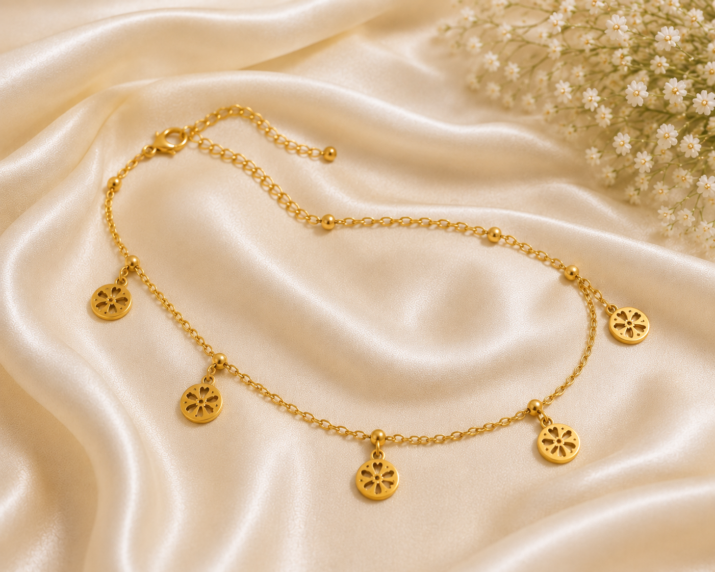 Celestial Coin Anklet