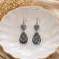 Mystic Teardrop Dangle Earrings