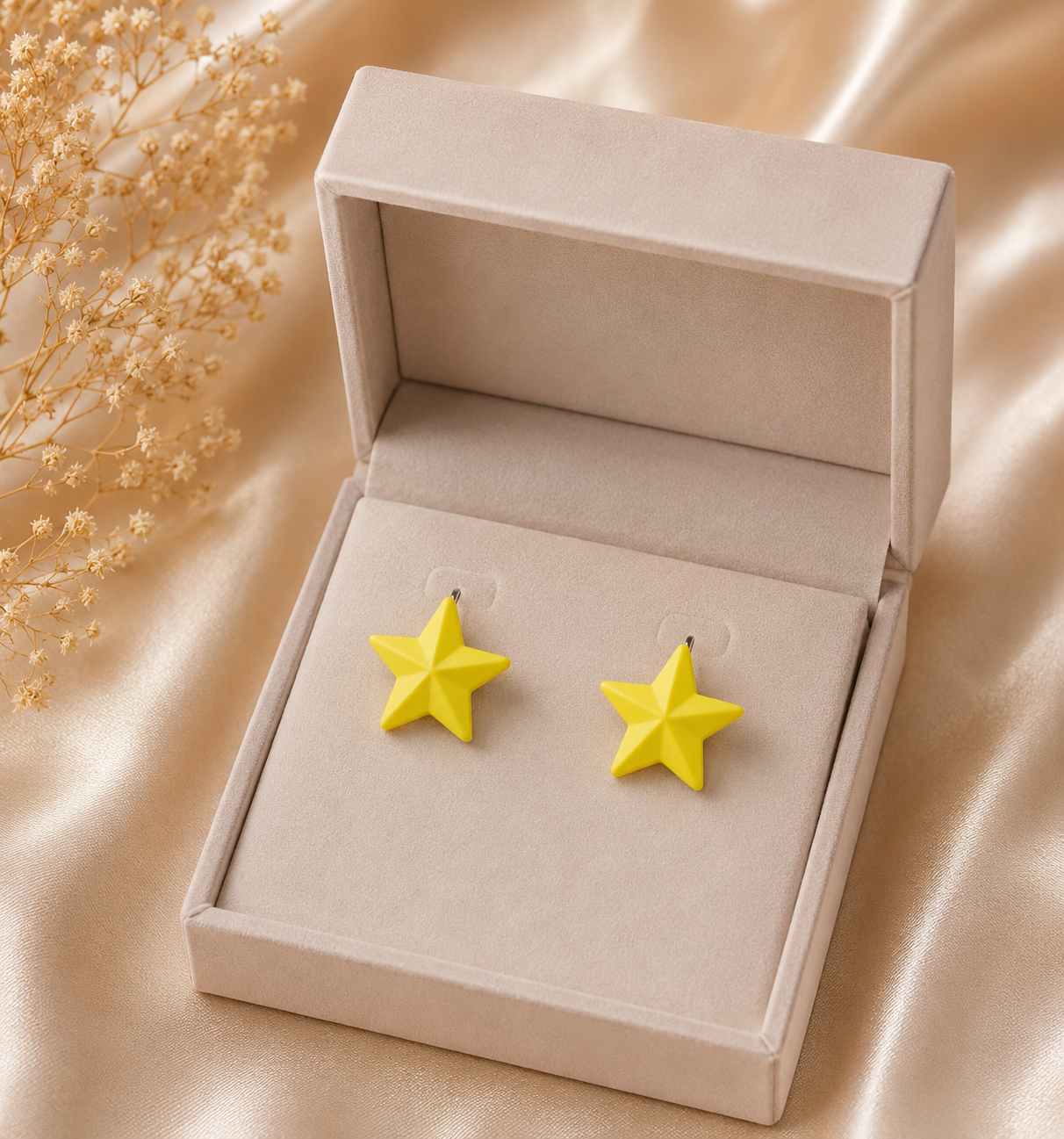 Sunny Star Stud Earrings