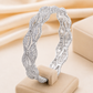 Silver Leaf Bangles