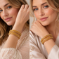 Amber Crystal Bangles