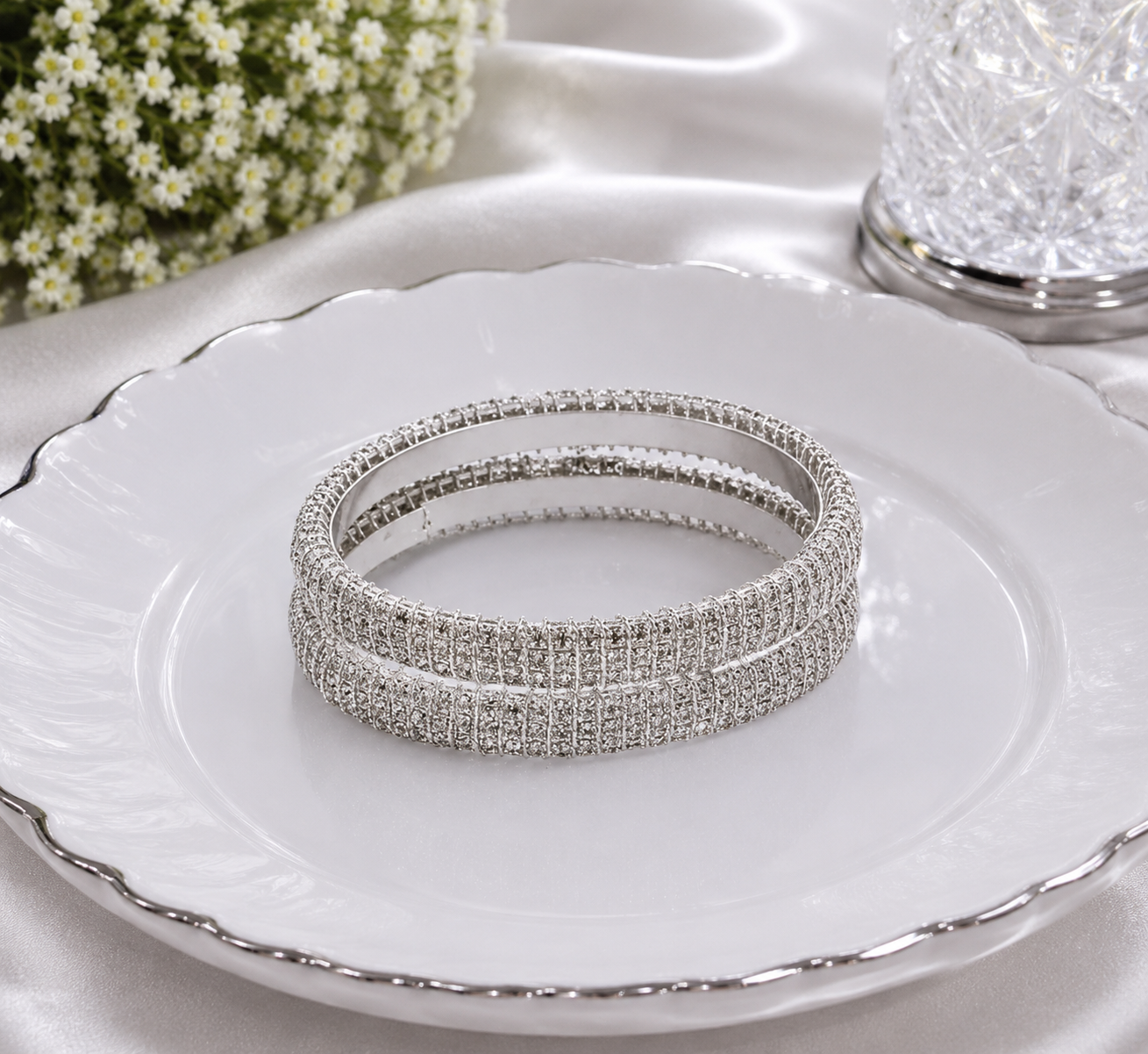 Crystal Sparkle Bangles