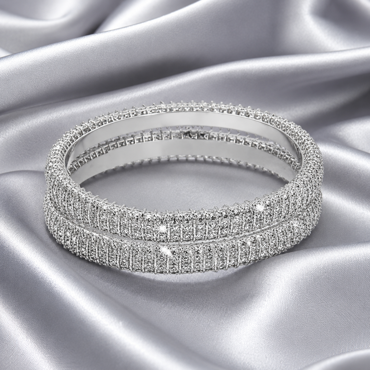Crystal Sparkle Bangles