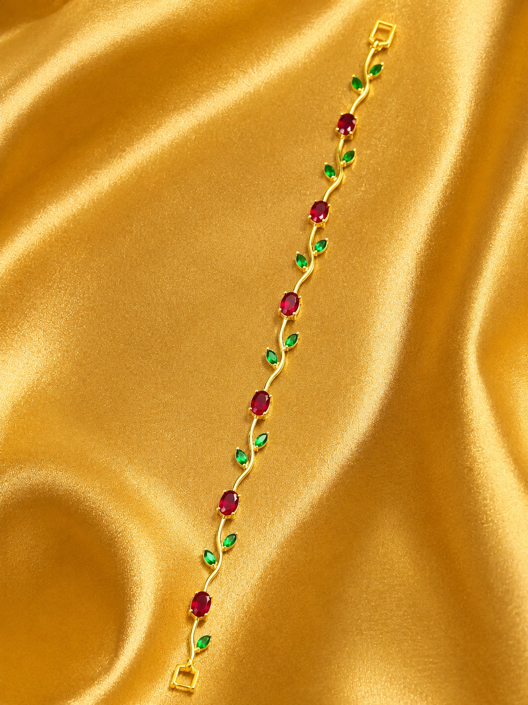 04 Ruby Tulip Bracelet