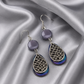 Mystic Teardrop Dangle Earrings