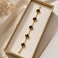 Black Clover Gold Bracelet
