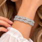 Silver Leaf Bangles