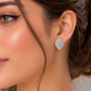 Crystal Cluster Stud Earrings