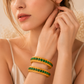 Emerald Glow Bangles