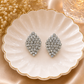 Crystal Cluster Stud Earrings