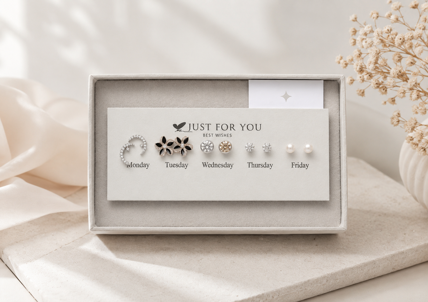 Weekly Routine 5 Studs Box Just For You