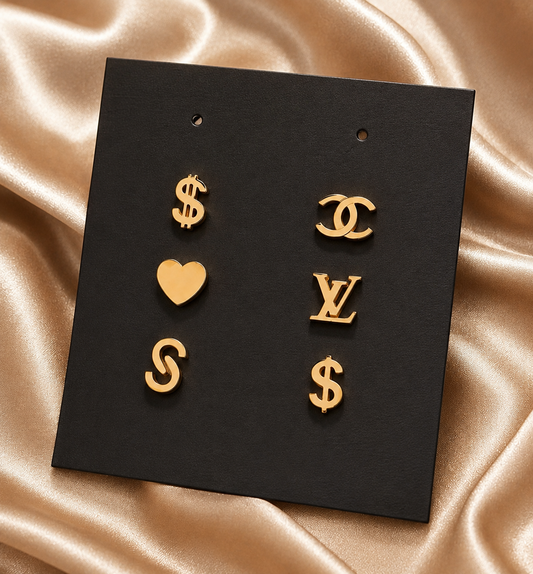 Luxury Icon Stud Set