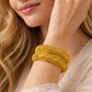 Elegant Golden Plated Bangles 02 pcs
