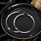 Classic Silver Hoop Earrings