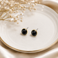 Midnight Spark Stud Earrings
