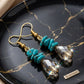 Turquoise Gemstone  Earings