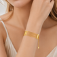 Multi-Layer Gold Bracelet