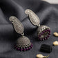 Paisley Oxidized Jhumkas