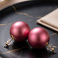 Pink Pearl Stud Earrings