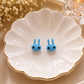 Blue Bunny Shaped Studss