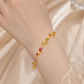 Rainbow Tulip Bracelet