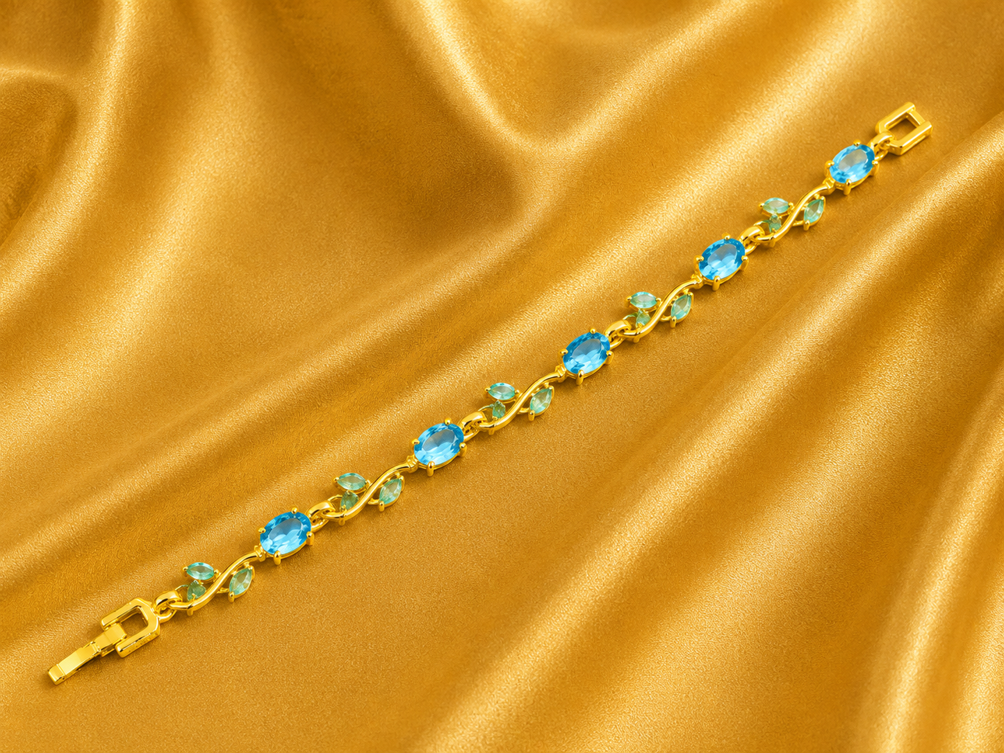 01 Sky Bloom Tulip Bracelet