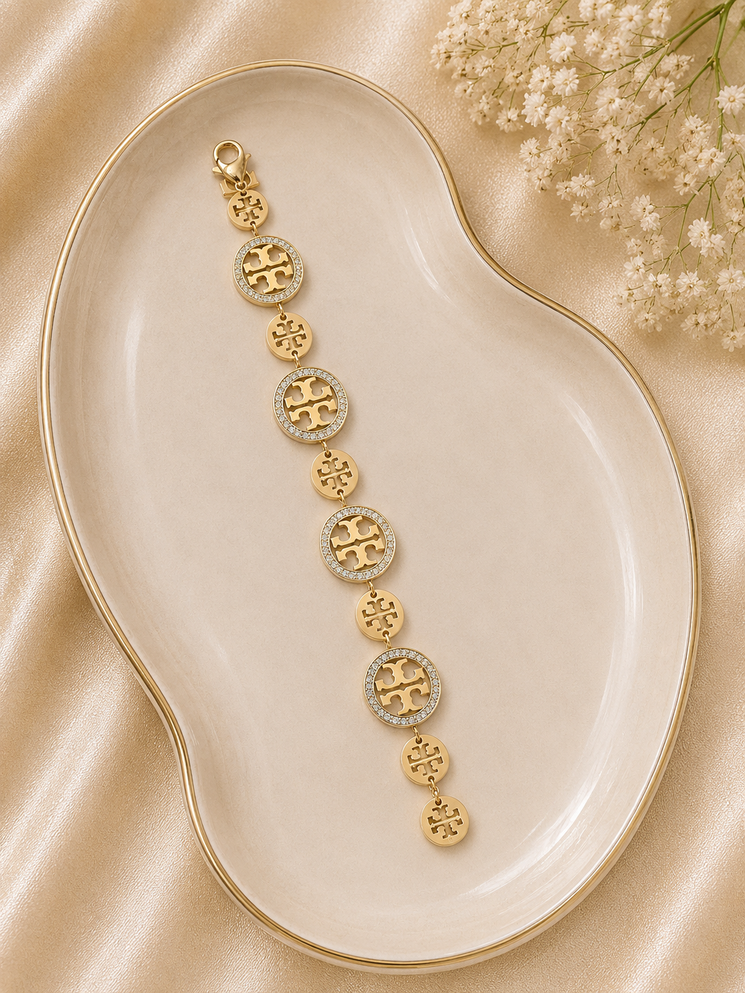 Luxury Medallion Charm Bracelet
