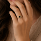 Clover Stone Ring