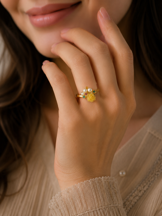 Rose Simons Gemstone Ring
