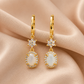 Pink Cubic Zirconia Earrings