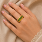 Green Emerald Ring