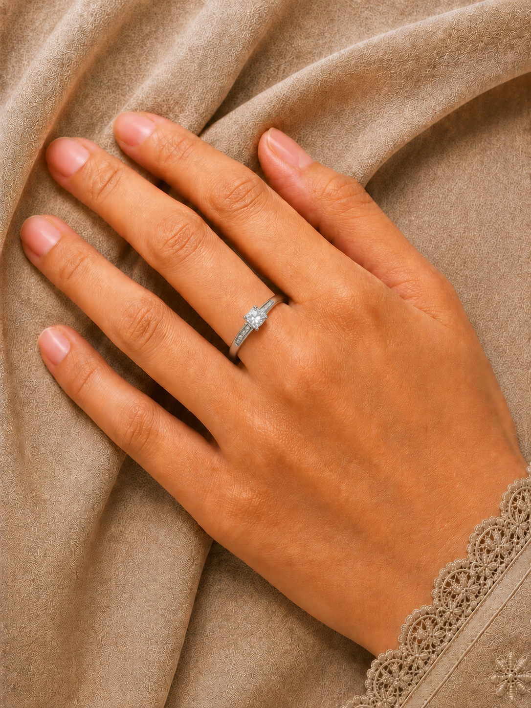 Princess Cut Diamond Ring