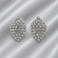 Crystal Cluster Stud Earrings