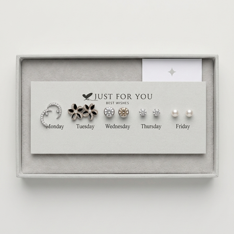 Weekly Routine 5 Studs Box Just For You