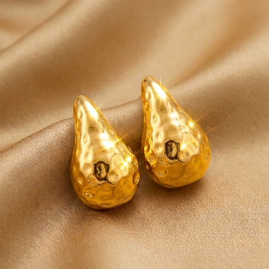 Lustre Teardrop Earrings