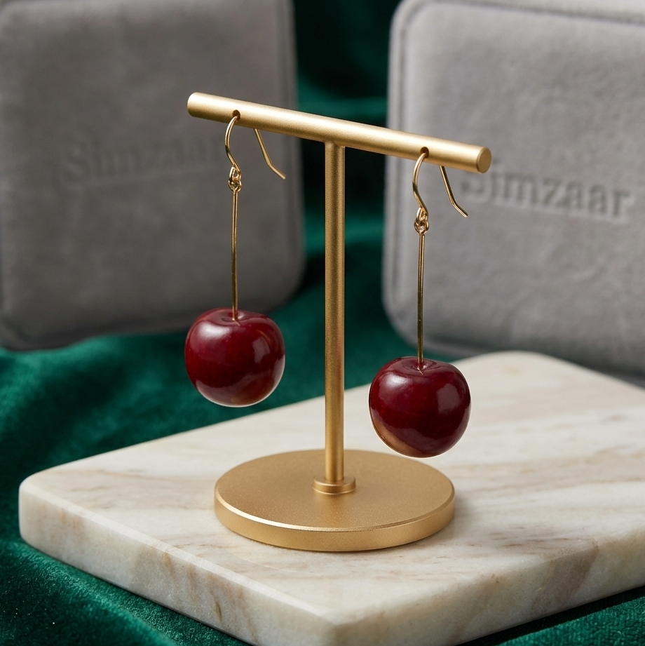 Cherry Delight Drop Earrings