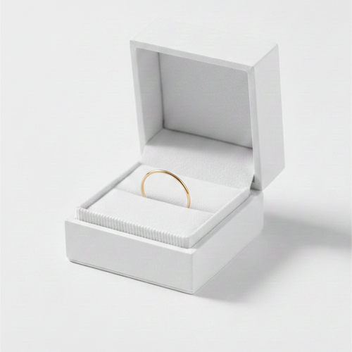 Plain Golden Nose Ring