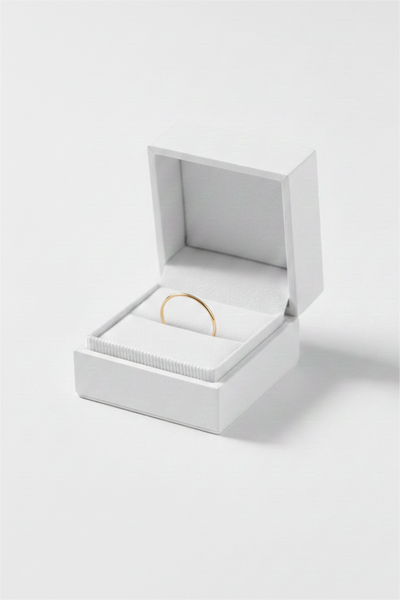 Plain Golden Nose Ring