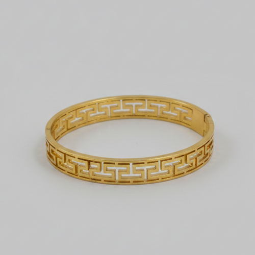 Versace Designed Golden Plated Bangle