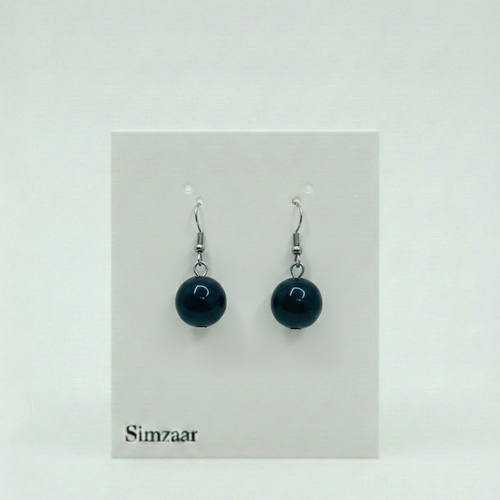 Black Obsidian Beads Studss