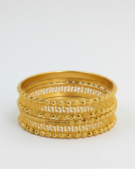 Elegant Golden Plated Bangles 02 pcs