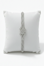 Iced Out Luxury Silver Bracelet