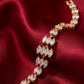 Marquise Crystal Cascade Bracelet