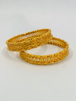 Elegant Golden Plated Bangles 02 pcs