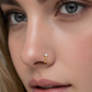 Solitaire Gold Nose Ring