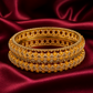 Amber Crystal Bangles