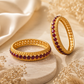 Ruby Glow Bangles