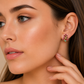Festive Christmas Tree Stud Earrings
