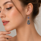 Mystic Teardrop Dangle Earrings