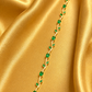 05 Emerald Tulip Bracelet